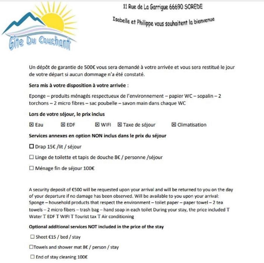 Gite Du Soleil Maison Lumineuse Avec Terrasse Solarium Parking Prive Sorède Zewnętrze zdjęcie