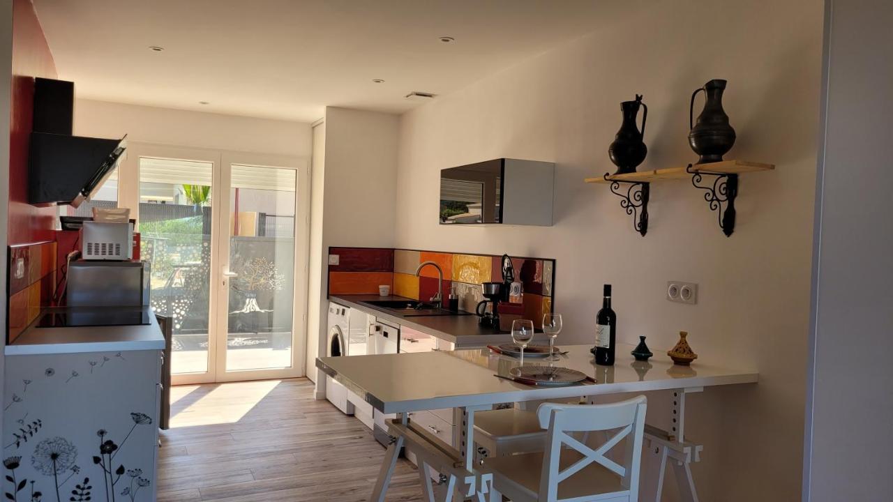 Gite Du Soleil Maison Lumineuse Avec Terrasse Solarium Parking Prive Sorède Zewnętrze zdjęcie